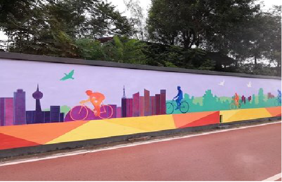 广昌墙体彩绘-围墙