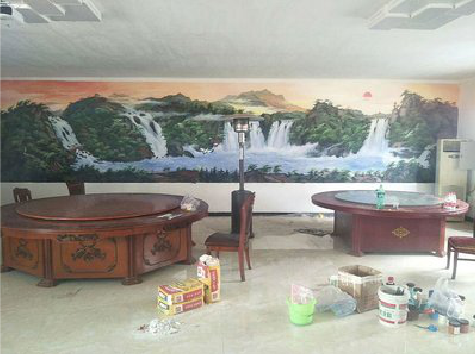 广昌墙绘-写实风景