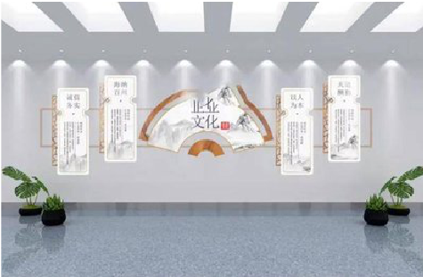 广昌企业文化墙设计的核心要素。