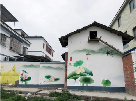 广昌室外墙绘-从选材到保养。