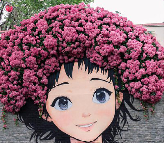 广昌墙体彩绘-网红墙打卡