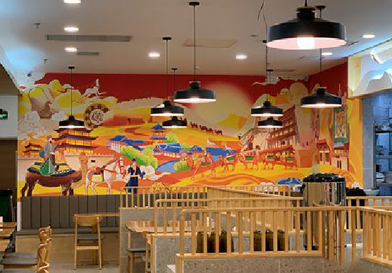 广昌商业空间彩绘介绍。