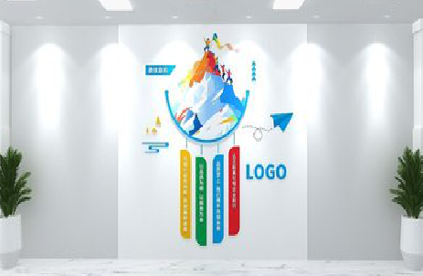 广昌公司企业形象墙的工艺材料有哪些？