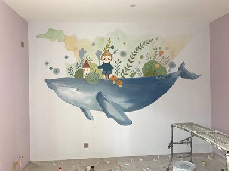 广昌手绘墙的特点及优势。