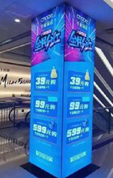 广昌三面立柱灯箱如何制作？