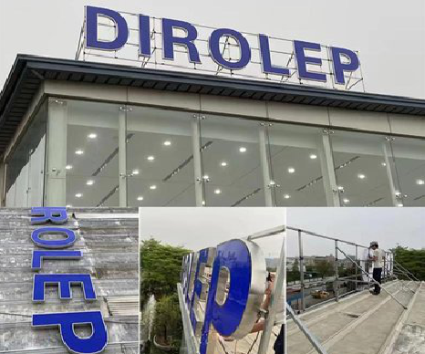 广昌楼顶发光字安装的注意事项。